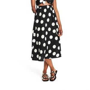 Tabitha Brown x Target Collection Polka Dot Crop Top & Midi Skirt Set